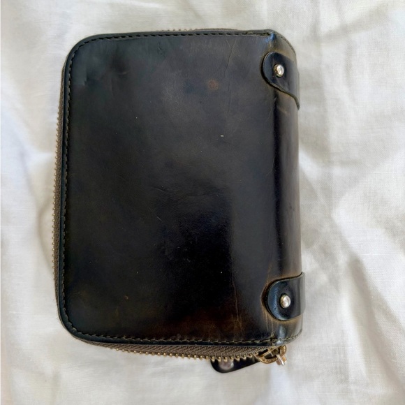 Vintage Chloé Olive Green Leather Wallet - Picture 4 of 4